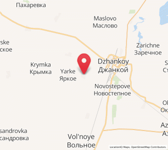 Map of Mirnovka, Crimea
