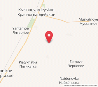 Map of Molochnoye, Crimea