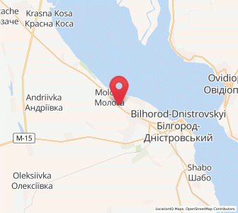 Map of Moloha, Odessa