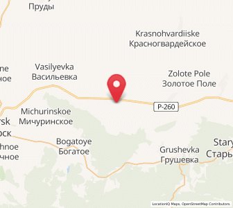 Map of Muromskoye, Crimea