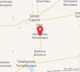Map of Mykhaïlivka, Odessa