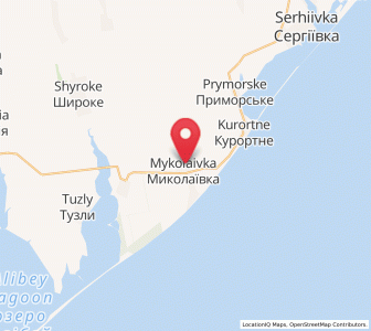 Map of Mykolaïvka, Odessa