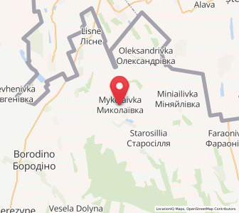 Map of Mykolaïvka, Odessa