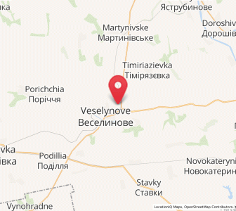 Map of Mykolaïvka, Mykolaiv
