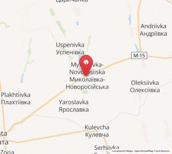 Map of Mykolaïvka-Novorossiïska, Odessa