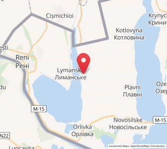 Map of Nahirné, Odessa