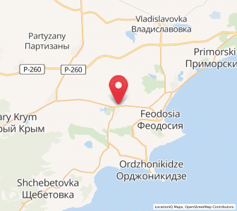 Map of Nasypnoe, Crimea