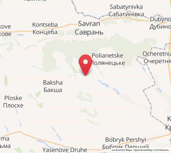 Map of Nédilkové, Odessa