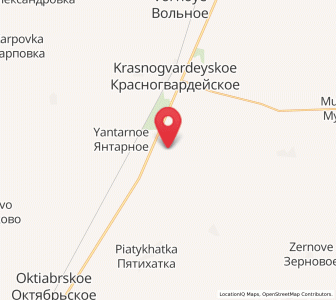 Map of Nekrasovo, Crimea