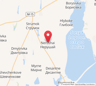 Map of Nérouchaï, Odessa
