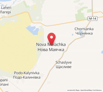 Map of Nova Maïatchka, Kherson