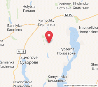 Map of Nova Pokrovka, Odessa