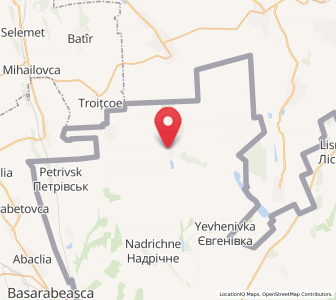 Map of Nové Taroutyné, Odessa