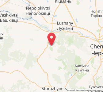 Map of Novi Dratchyntsi, Chernivtsi