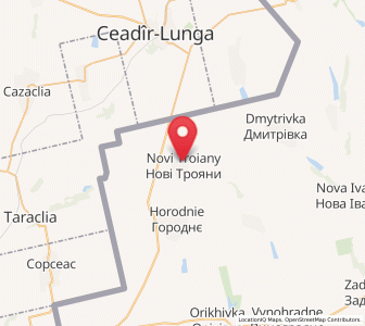 Map of Novi Troïany, Odessa