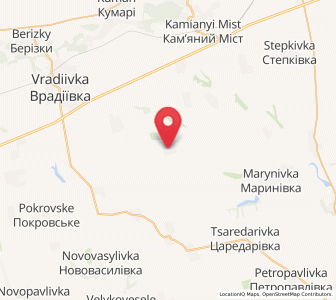 Map of Novomykhaïlivske, Mykolaiv
