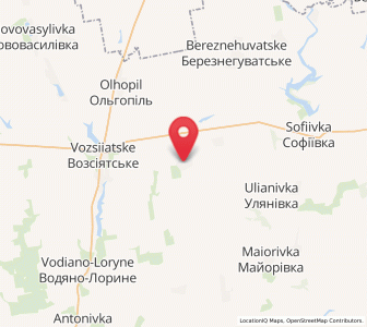 Map of Novomykolaïvka, Mykolaiv