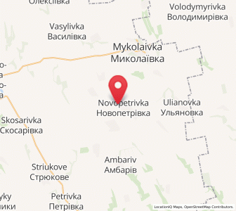 Map of Novopétrivka, Odessa