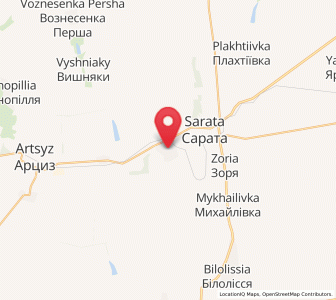 Map of Novossélivka, Odessa