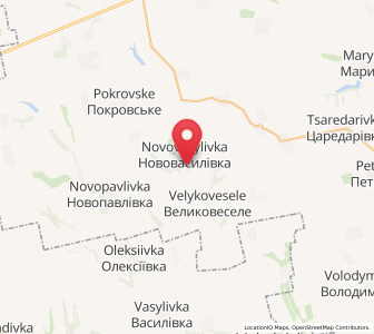 Map of Novovassylivka, Mykolaiv