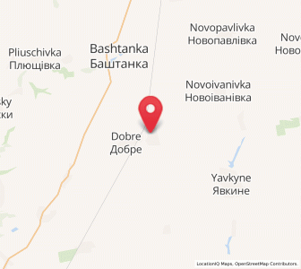 Map of Novoïéhorivka, Mykolaiv