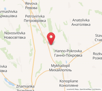 Map of Novoïélizavétivka, Odessa