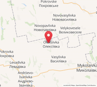 Map of Oleksiïvka, Odessa
