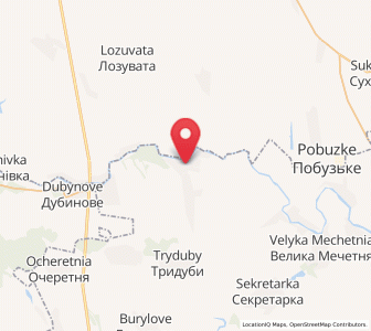 Map of Onyskové, Mykolaiv