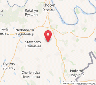 Map of Pachkivtsi, Chernivtsi