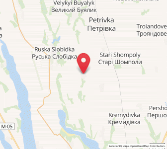 Map of Pavlynka, Odessa