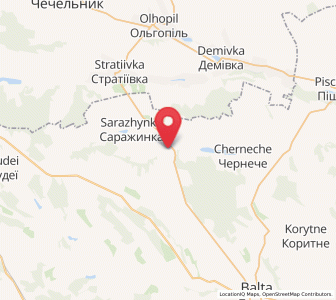Map of Péréïma, Odessa