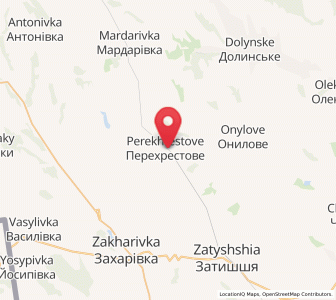 Map of Perekhrestove, Odessa