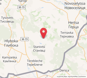 Map of Pétrachivka, Chernivtsi