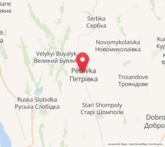 Map of Petrivka, Odessa