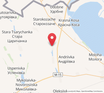Map of Pidhirné, Odessa