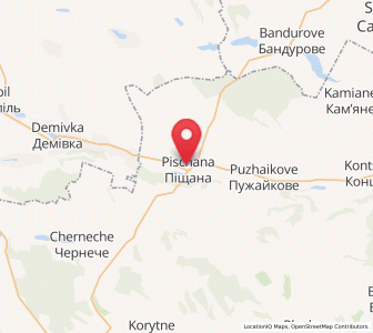 Map of Pichtchanka, Odessa