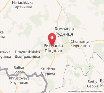 Map of Pichtchanka, Vinnytsia