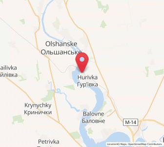 Map of Lisky, Mykolaiv