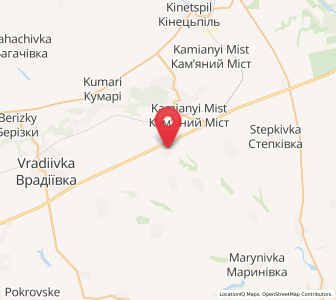 Map of Poltavka, Mykolaiv