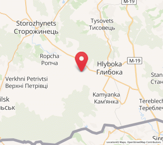 Map of Prossika, Chernivtsi