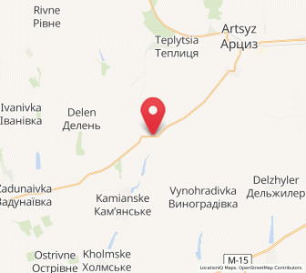 Map of Priamobalka, Odessa