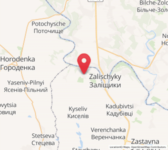 Map of Prylyptché, Chernivtsi