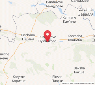 Map of Poujaïkové, Odessa
