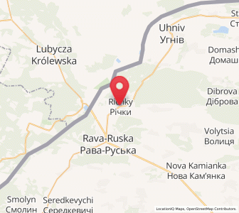 Map of Richky, Lviv