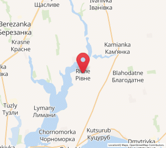Map of Rivné, Mykolaiv