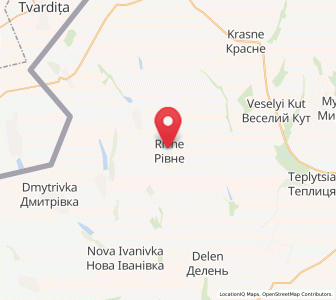 Map of Rivné, Odessa
