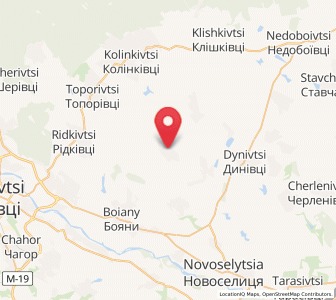 Map of Rokytné, Chernivtsi