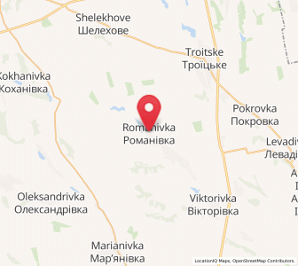 Map of Romanivka, Odessa