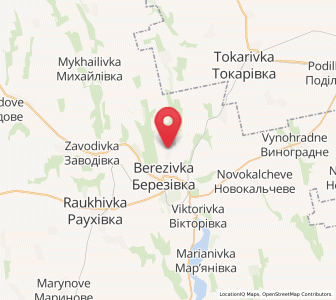 Map of Rozdol, Odessa
