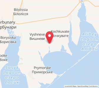 Map of Rybalské, Odessa